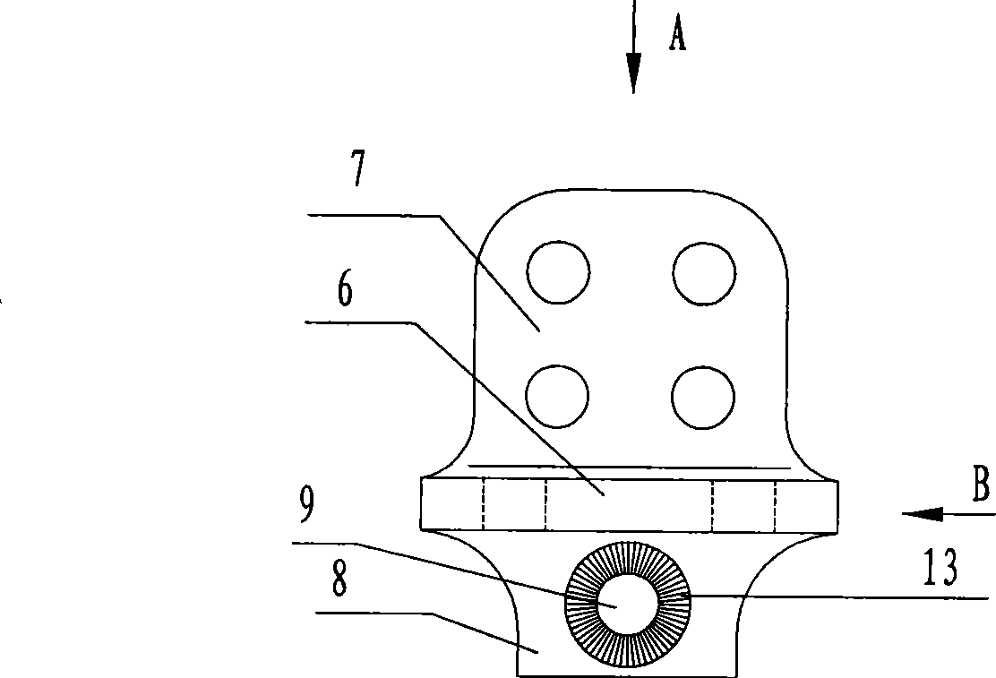 Artificial semi-pelvis prosthesis