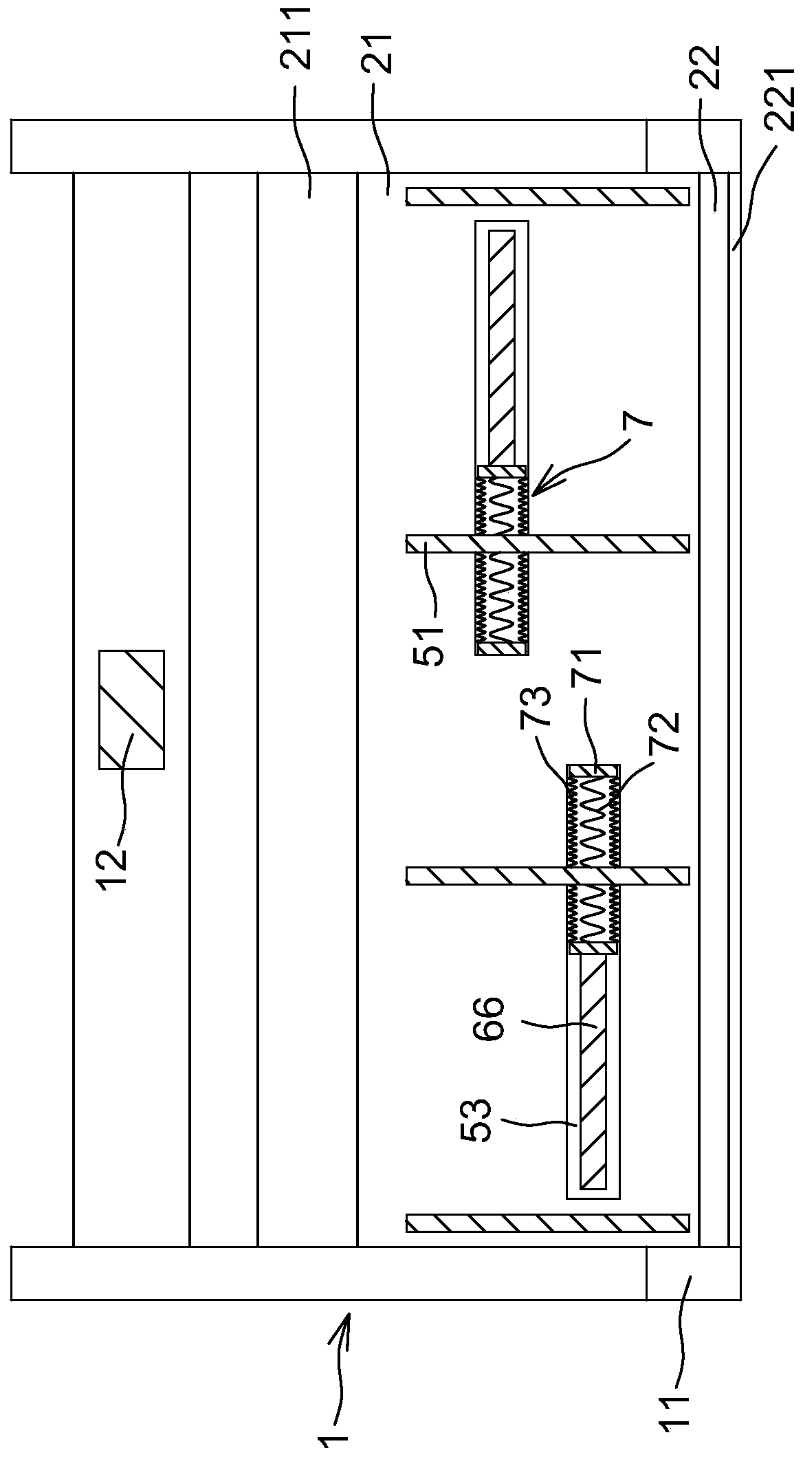 Livestock and poultry manure cleaning device