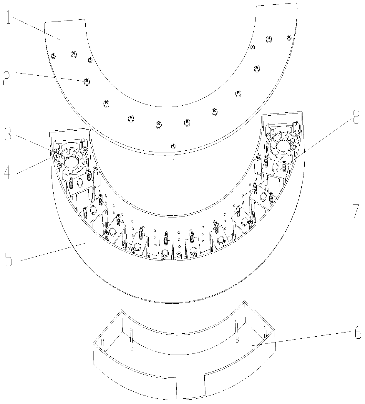 Smell diffusion device