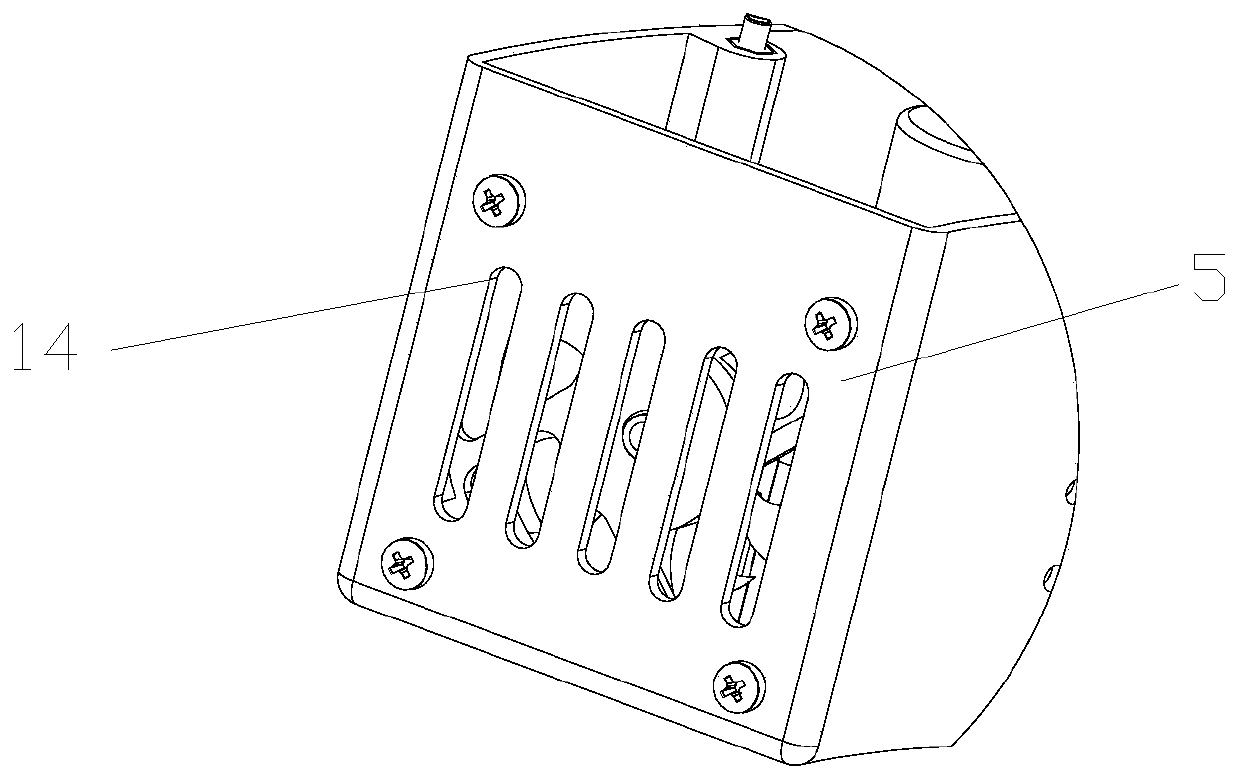 Smell diffusion device