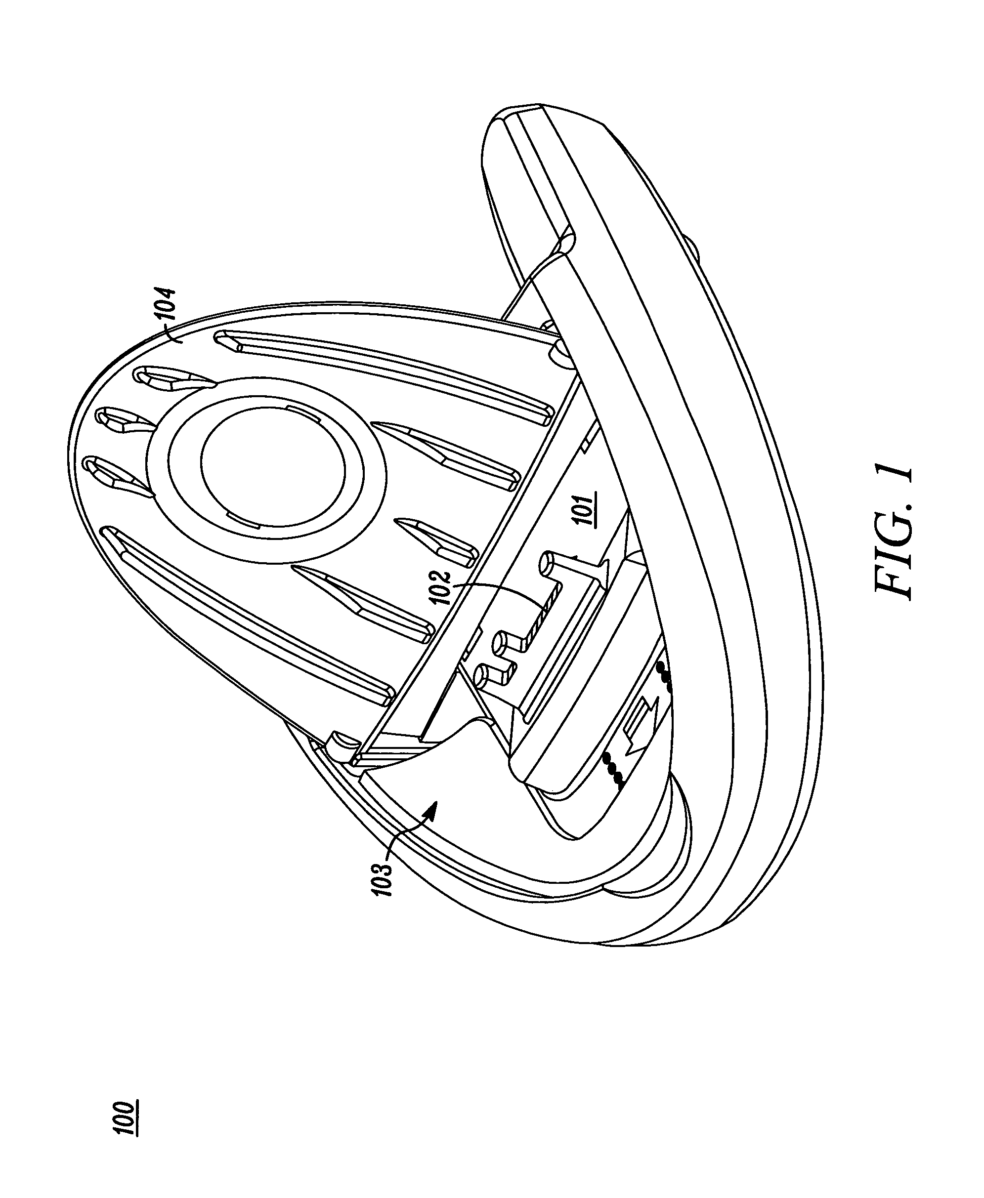 Desktop charger with adjustable connector module