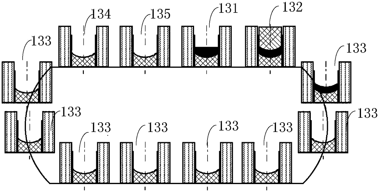 Machining method of glass preform