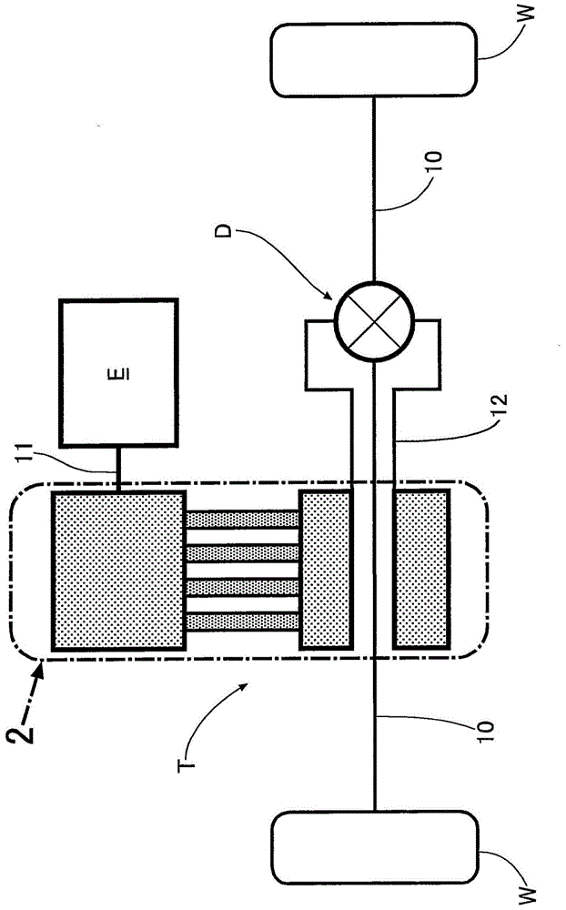 Vehicle power transmission device