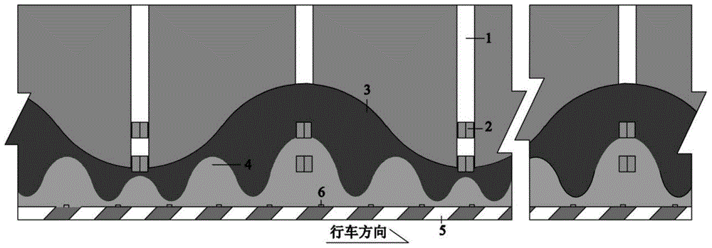 Visual environment improvement design method for bridge-tunnel connection section of mountain expressway