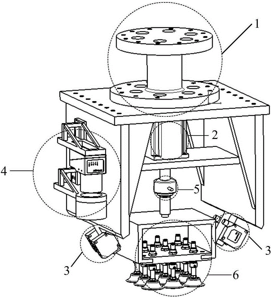 Device and method for achieving automatic grabbing and accurate attaching of aircraft thermal insulation piece