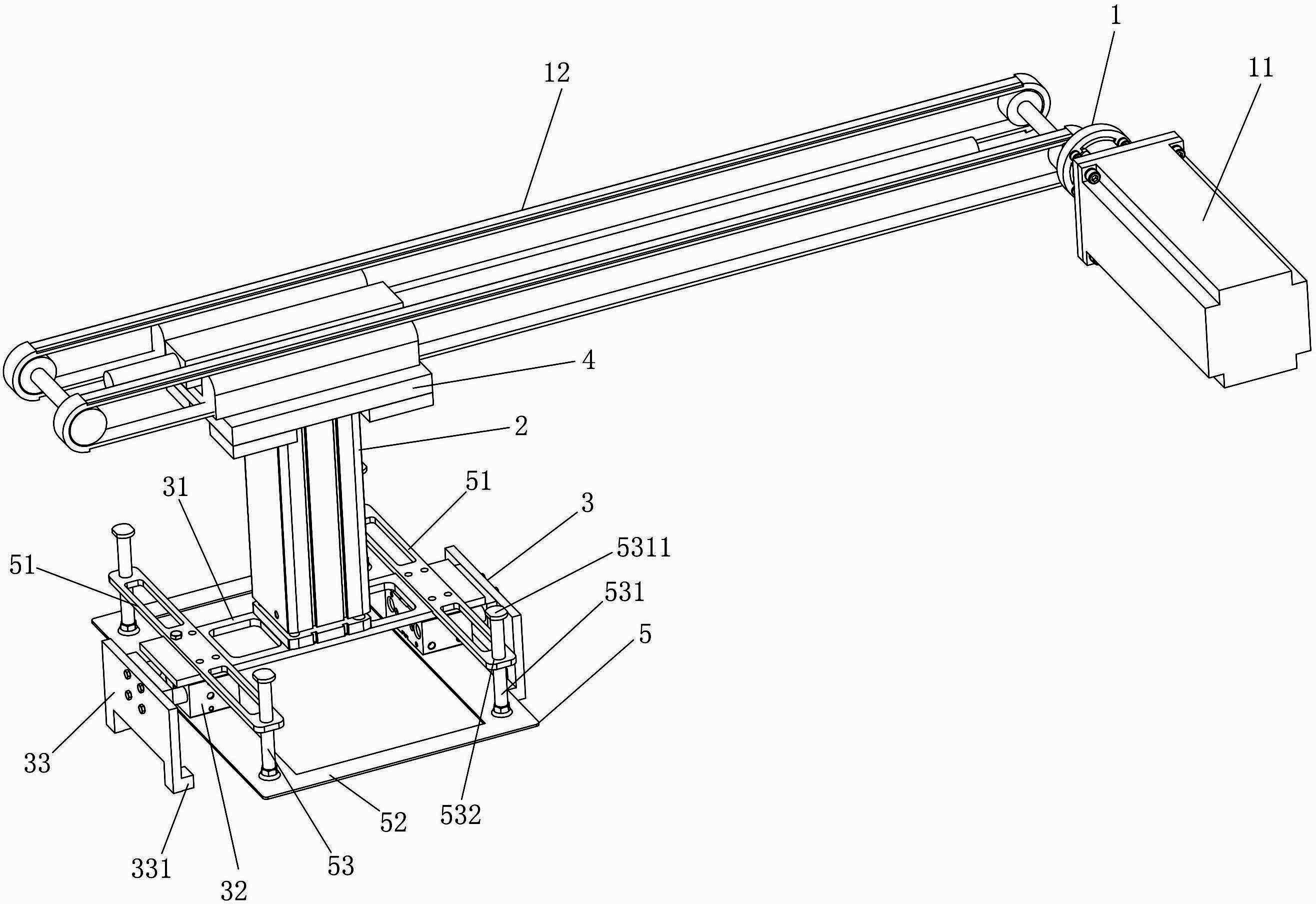 Frame-removing manipulator for freezing-dry line