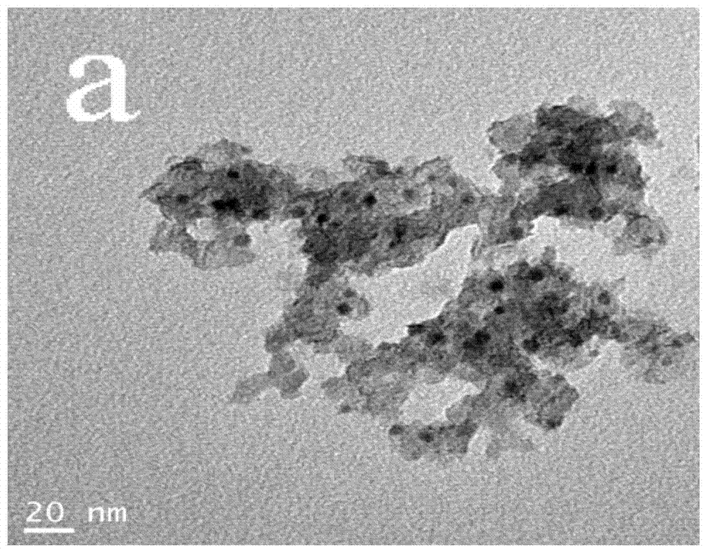 Silica composite doped with metal and/or its oxide in situ and use thereof