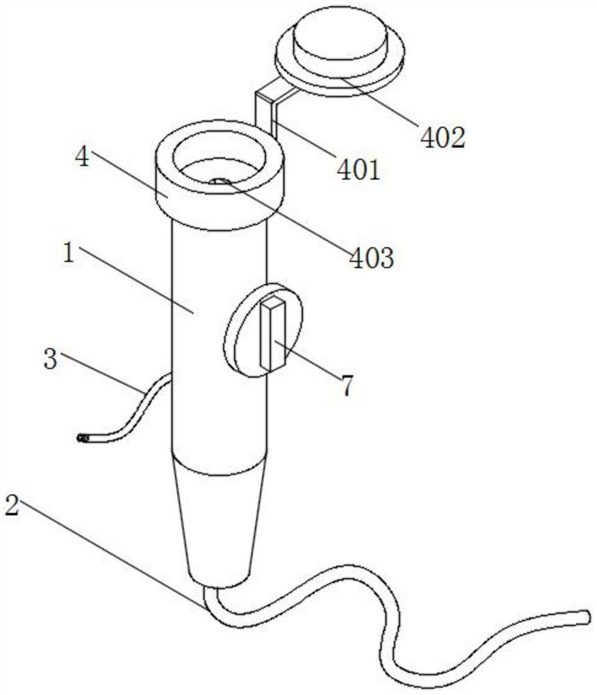 Bronchoscope convenient to use and high in safety and use method of bronchoscope