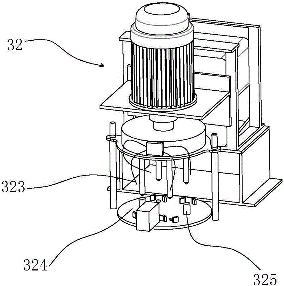 Multi-station separate and fine manufacturing complete device for motorcycle yoke plate