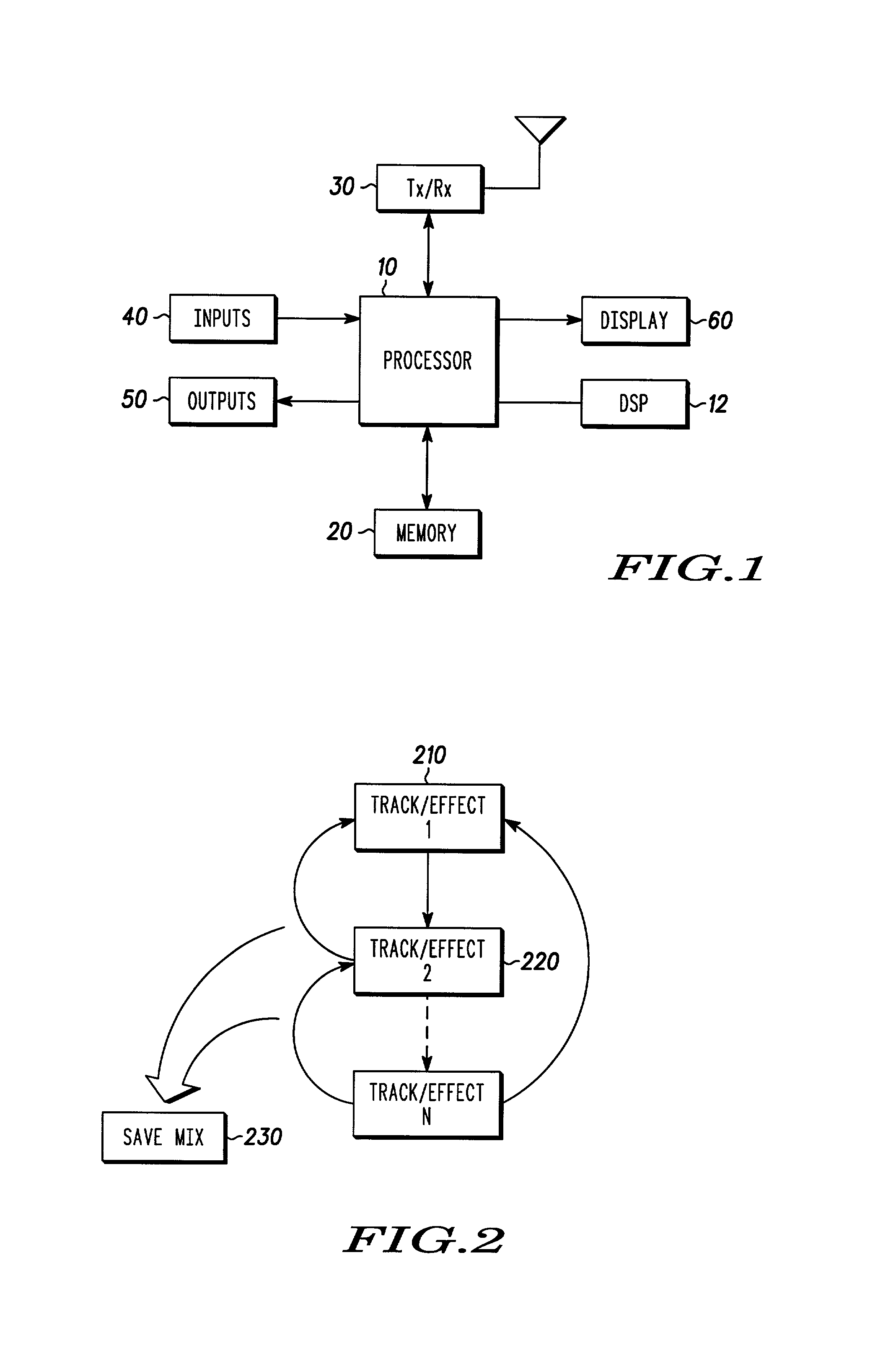 Mobile wireless communication handset with sound mixer and methods therefor