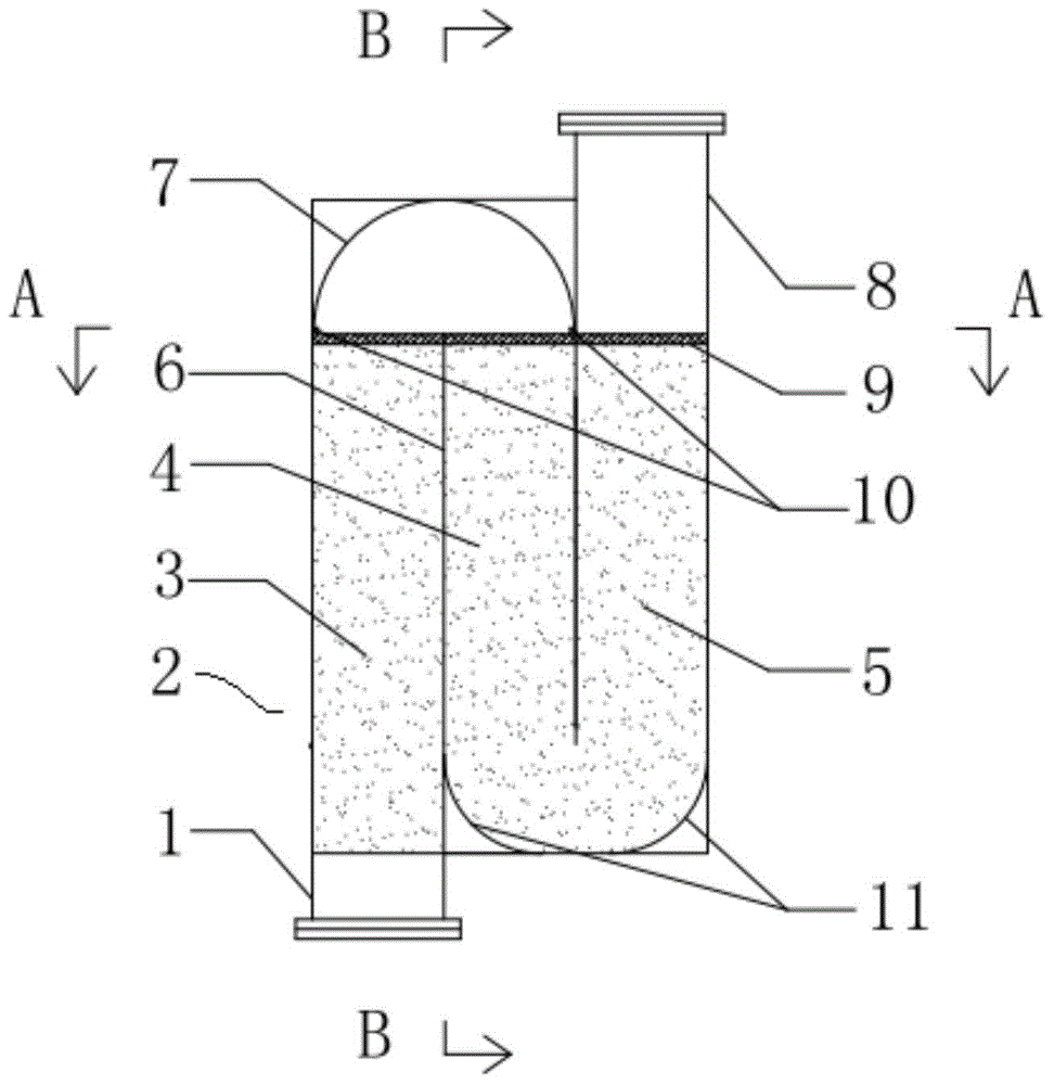 Carbon dioxide capture pressure swing adsorption tower