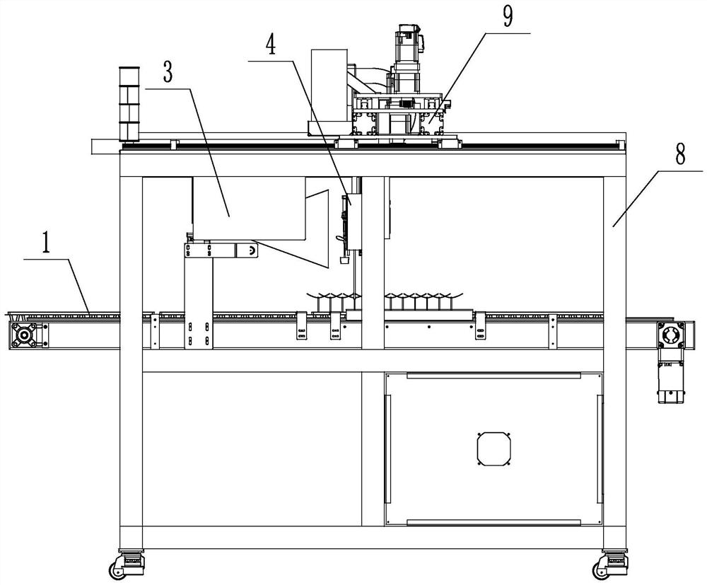 Intelligent grading equipment for vegetable seedlings