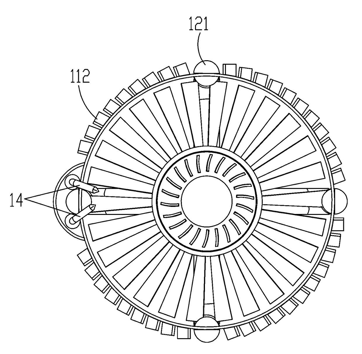 Gas nozzle for ultra-low nitrogen suspended combustion flame