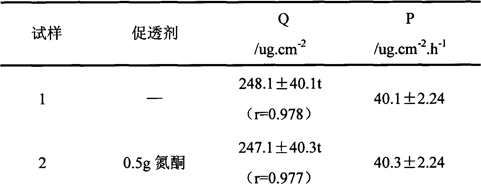 Novel levo-carnitine hydrogel patch and preparation method thereof