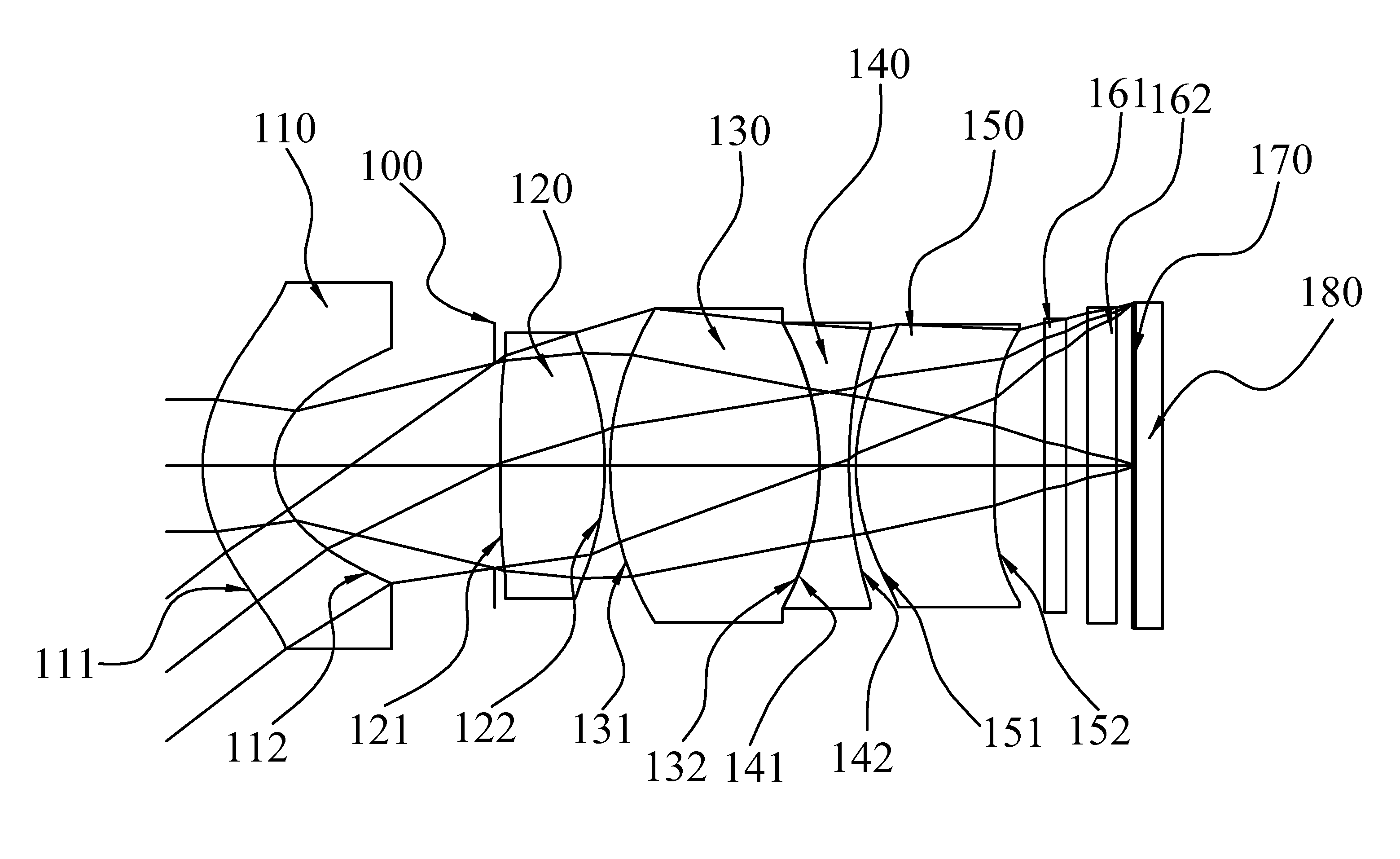 Image pick-up optical system