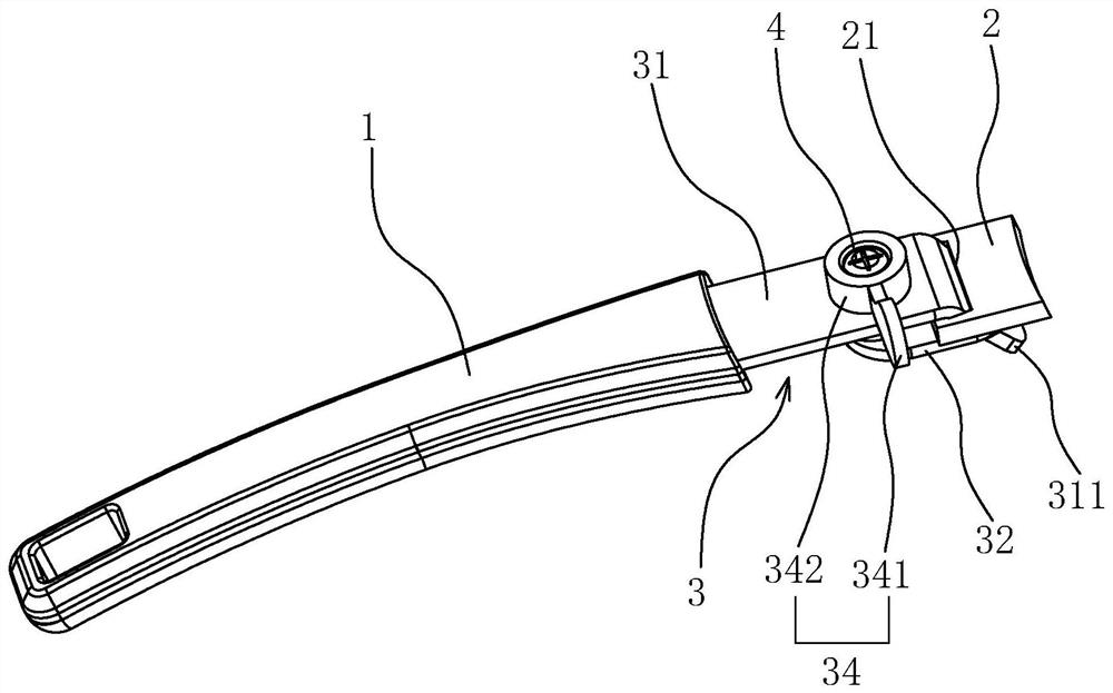 Detachable pot handle assembly and pot