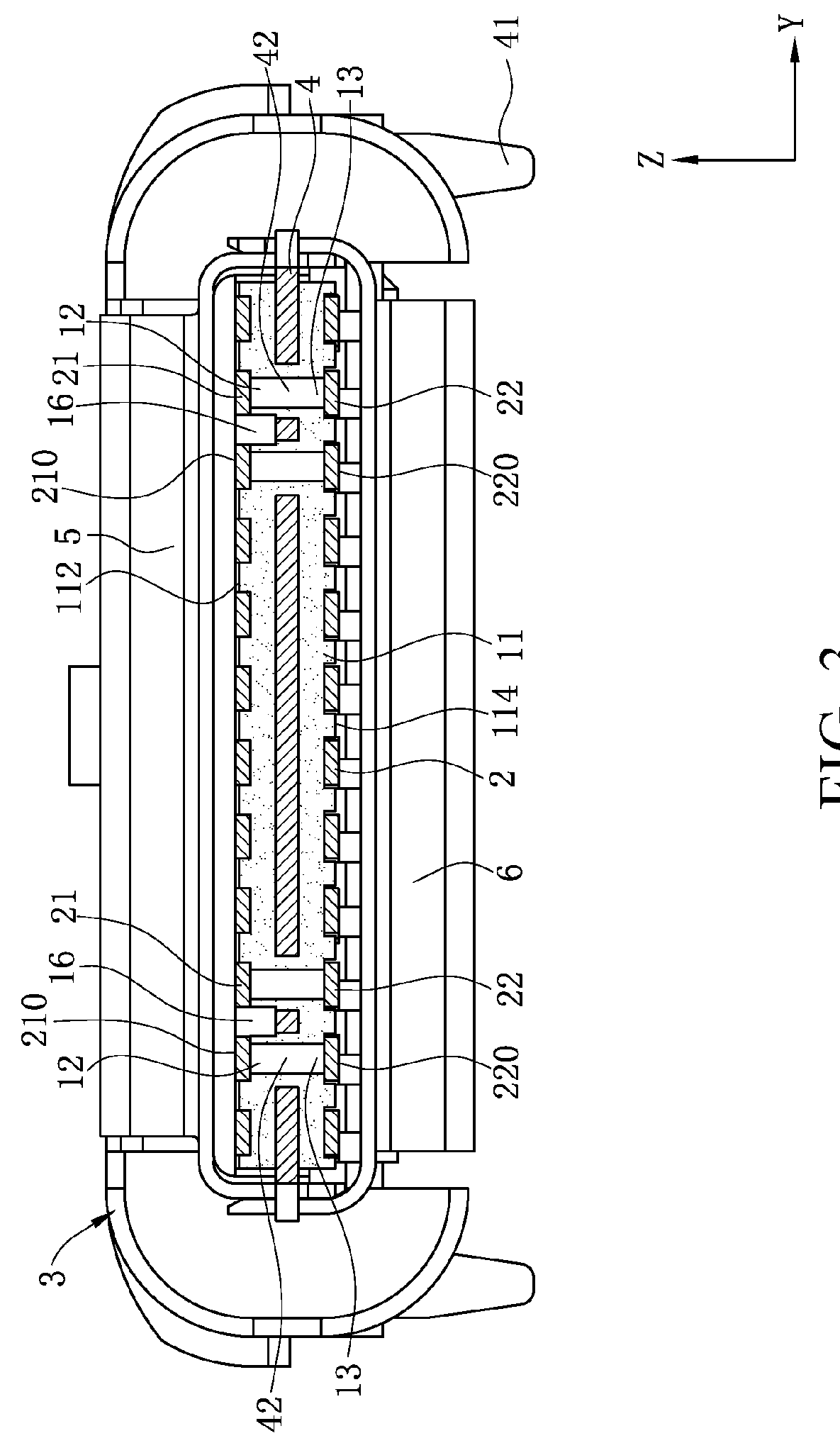 Electrical connector for transferring high frequency signal