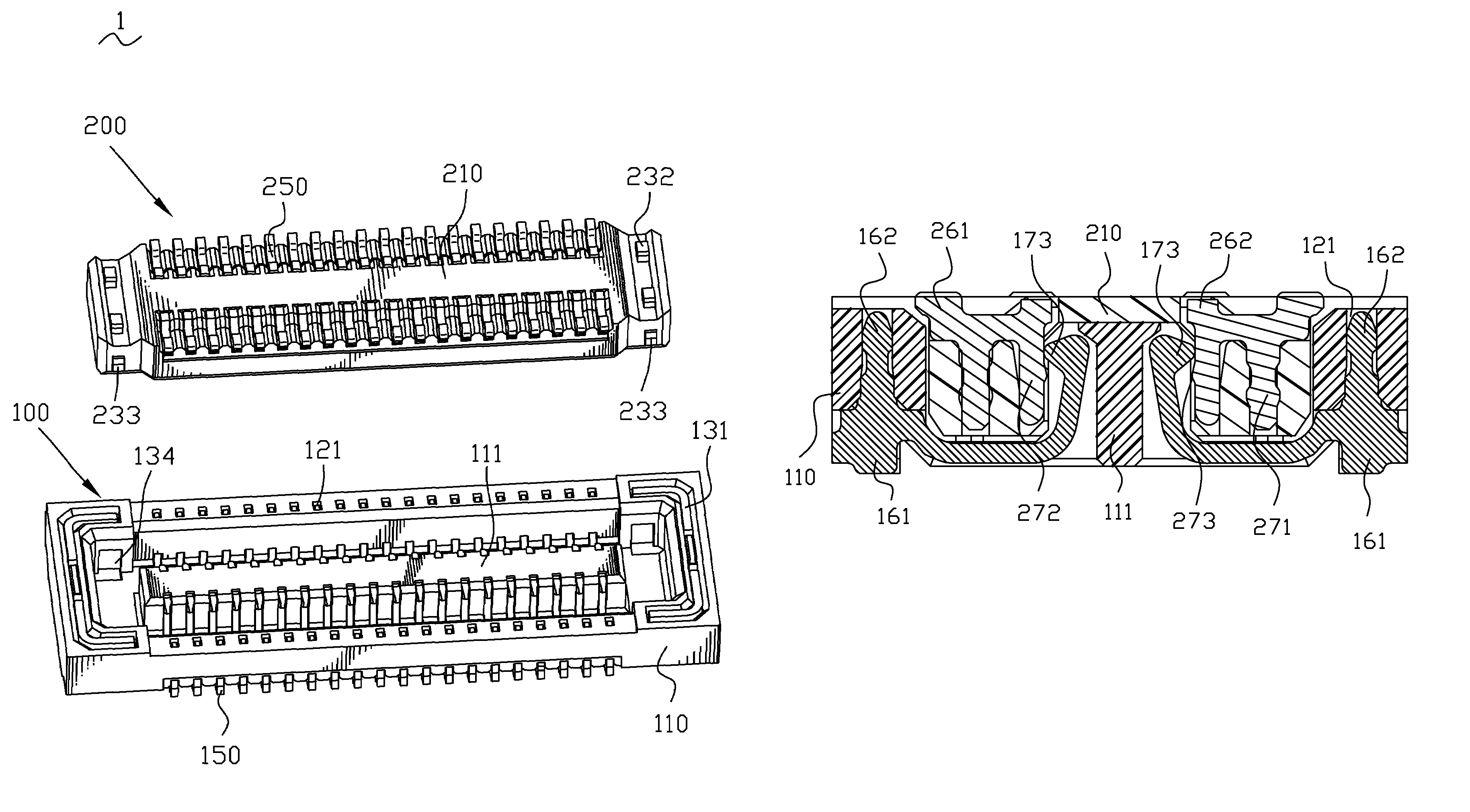 Board to board connector