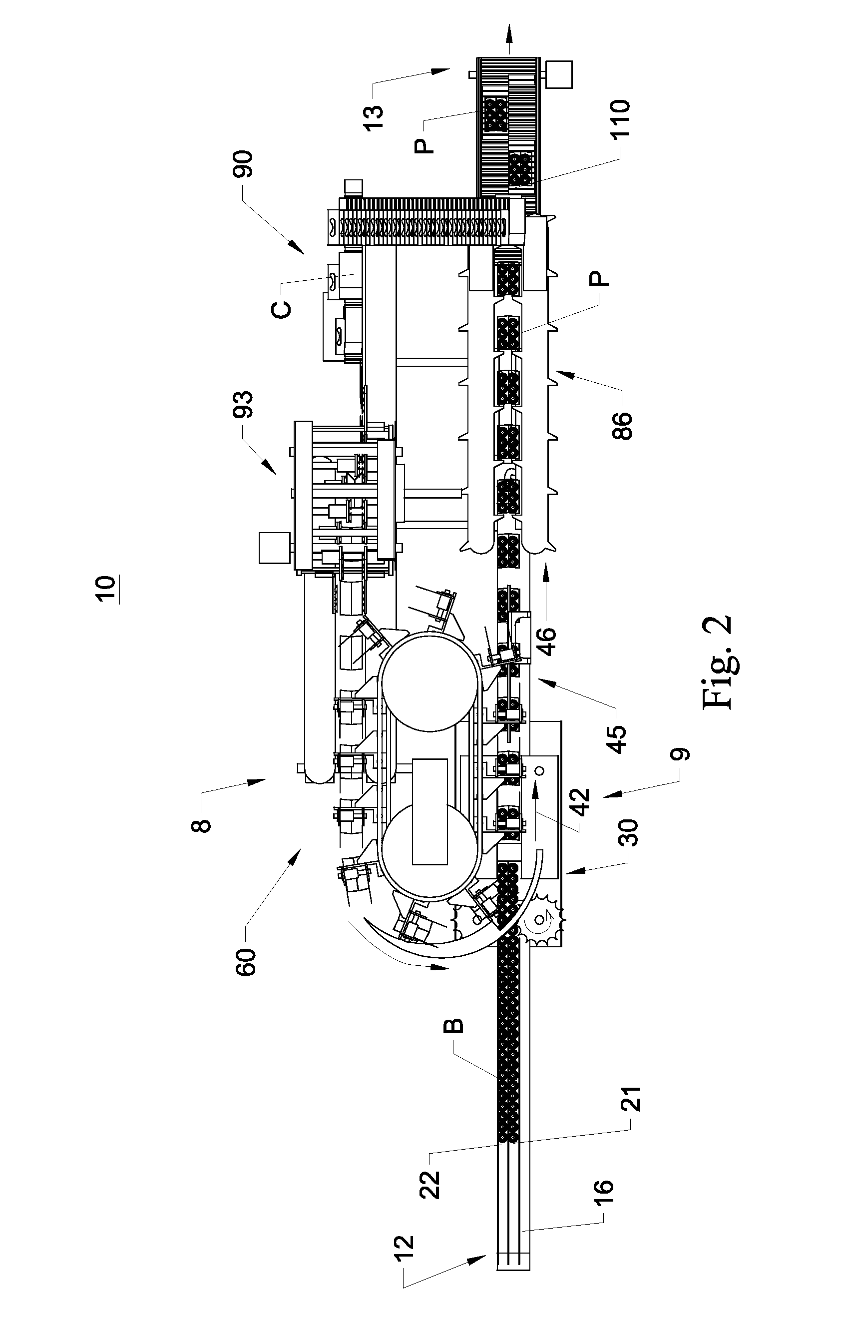 Packaging System Having Loading Carousel