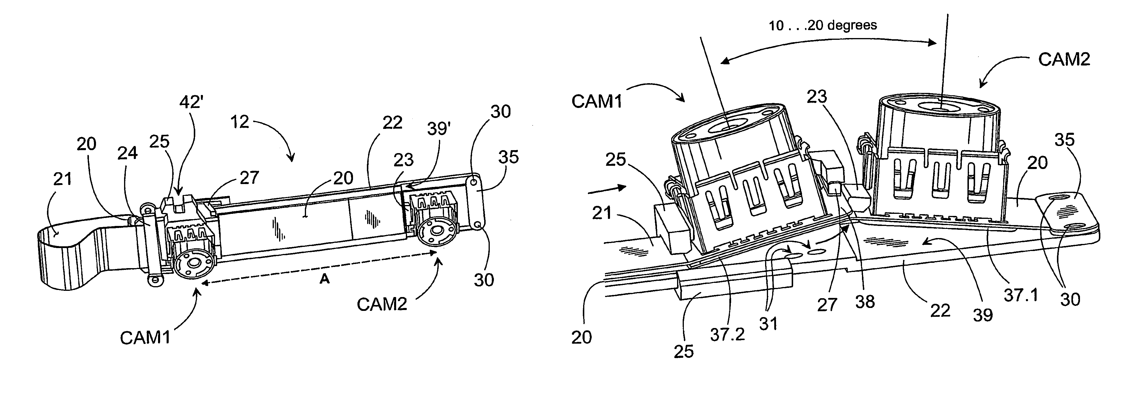 Electronic equipment and method in electronic equipment for forming image information and a program product or implementation of the method