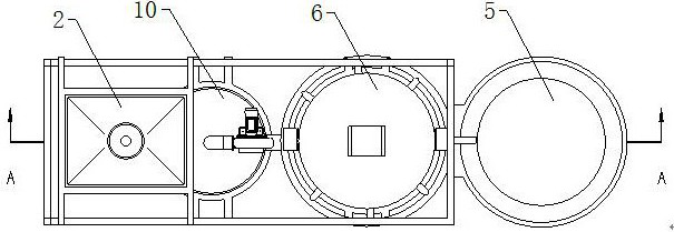 Flaxseed kernel rinsing, vulcanizing and drying equipment