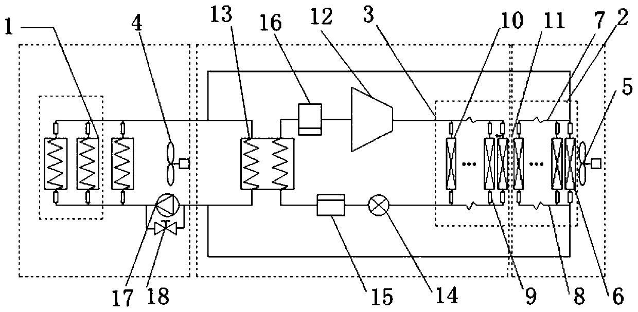 Adjustable refrigerating device and refrigeration adjusting method