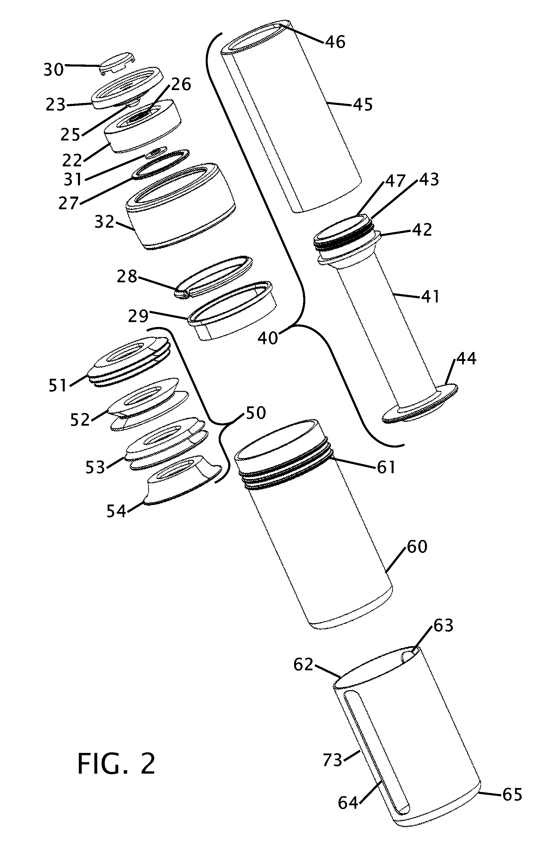 Adjustable Volume Rigid Container