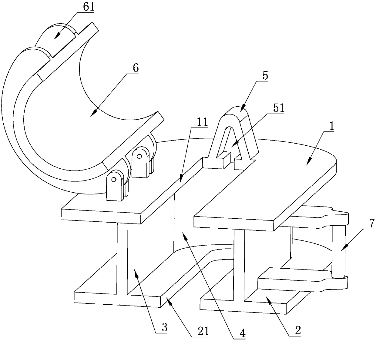 Special tool for on-column switch live lap joint