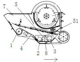 Harvester seed conveying device