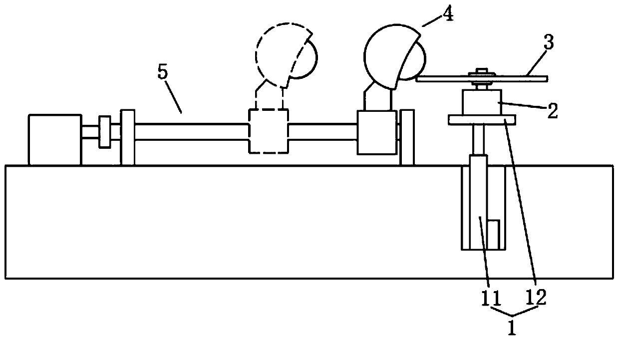 Disc saw web trimming and grinding device