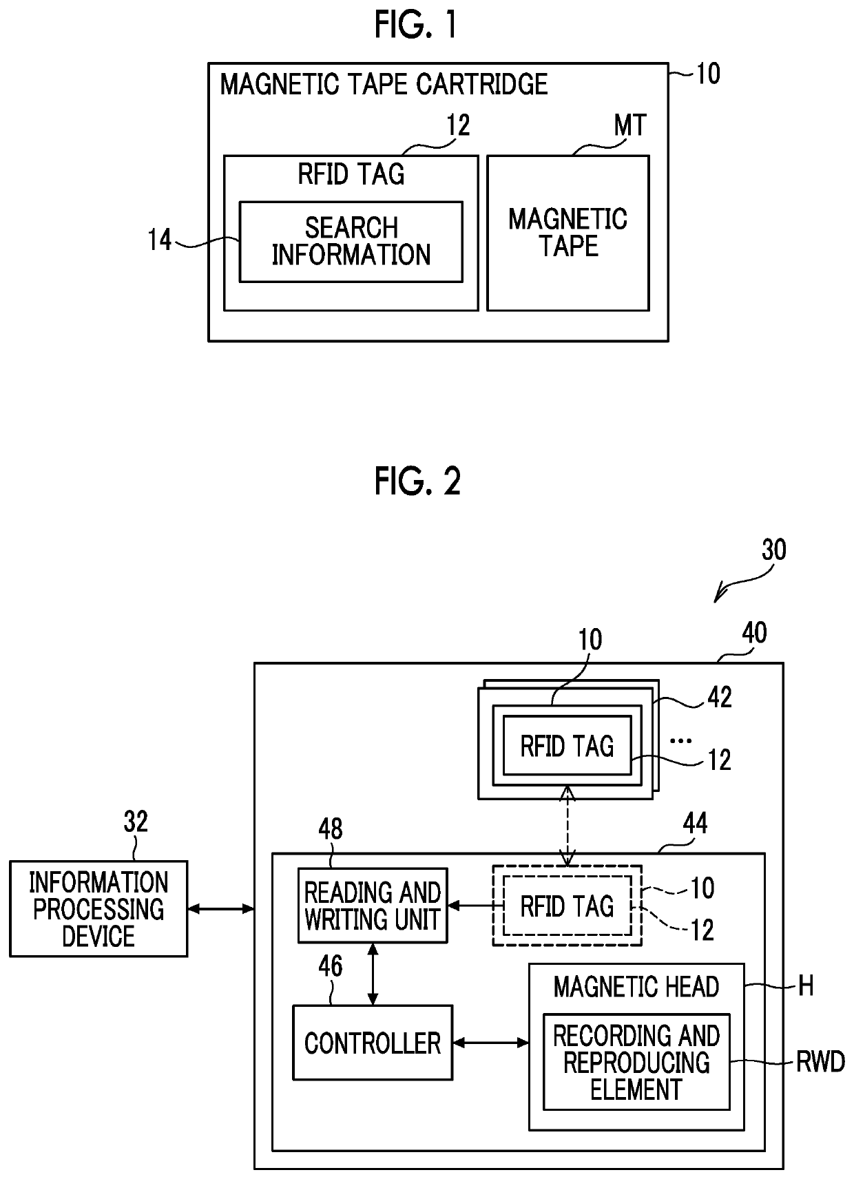 Magnetic tape cartridge, recording device, recording method, reproducing system, and reproducing method