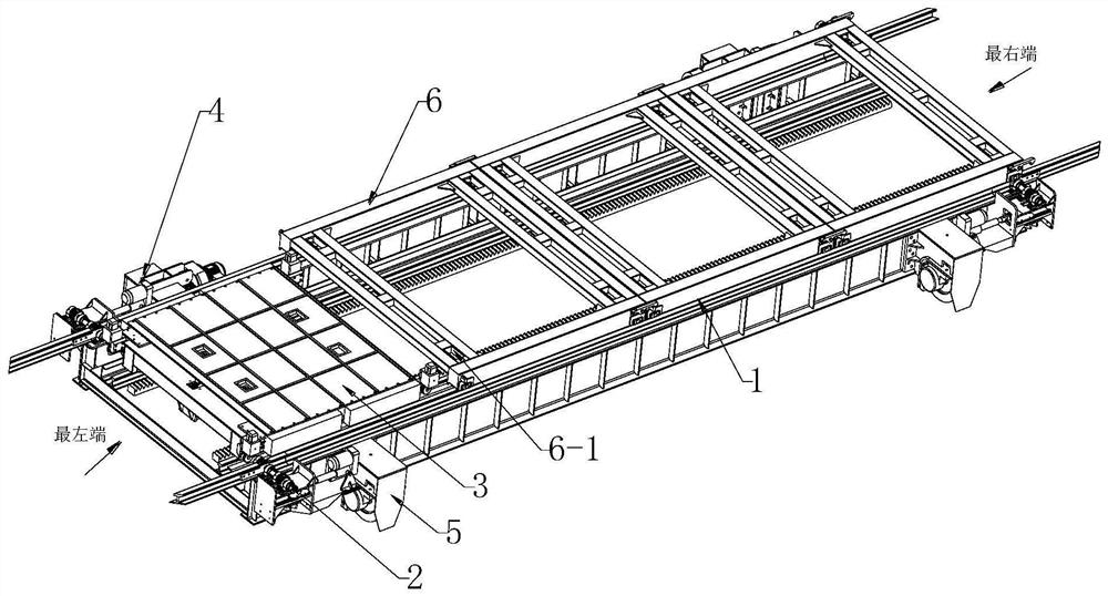 Implementation method for bidirectional reversible feeding and discharging of annealing furnace