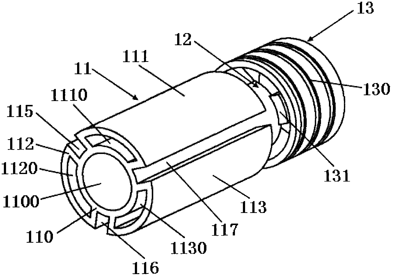 A cable mold