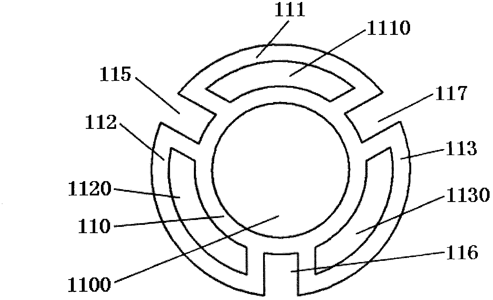 A cable mold