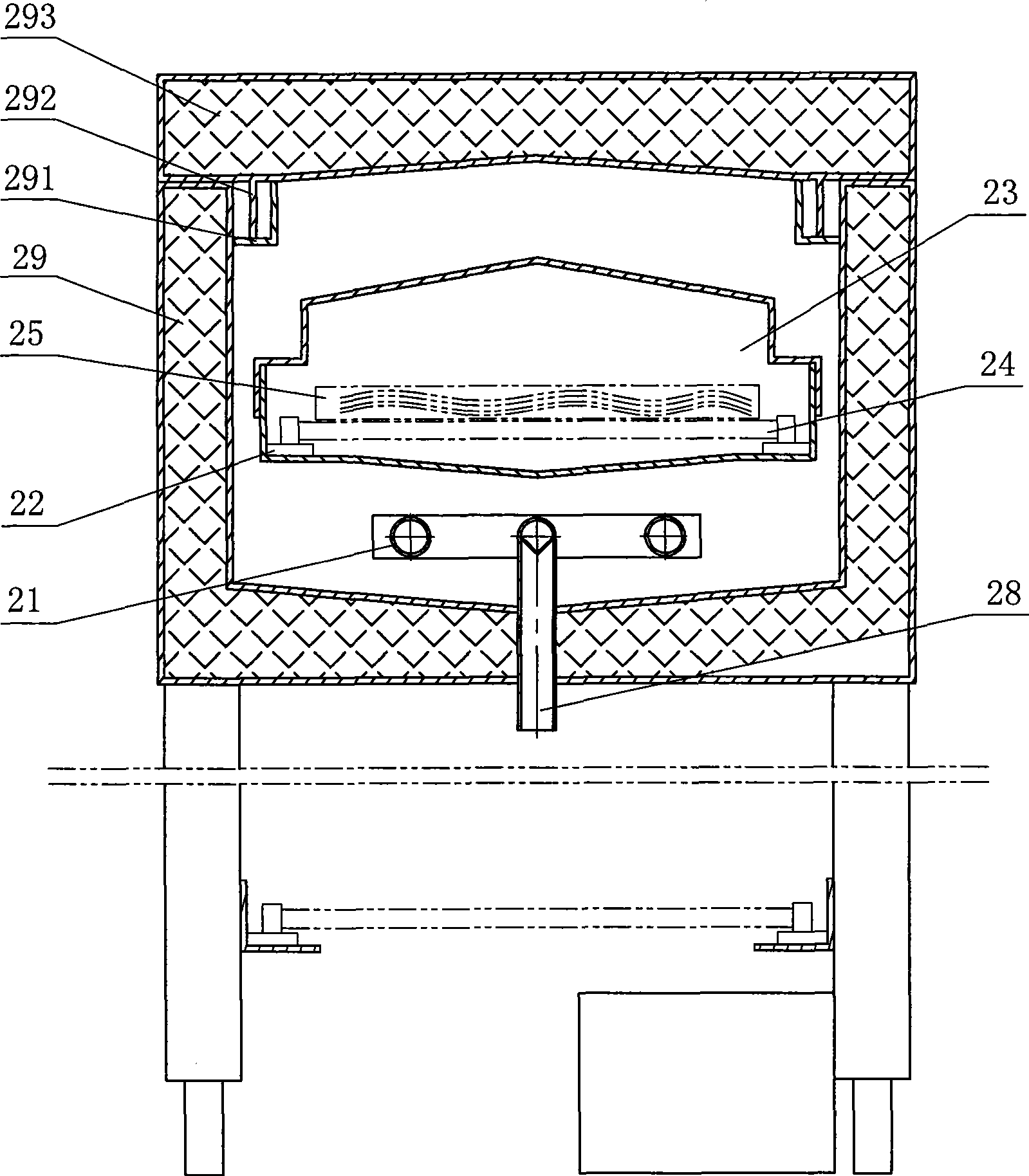 Steamed noodle production line and noodle steaming machine thereof