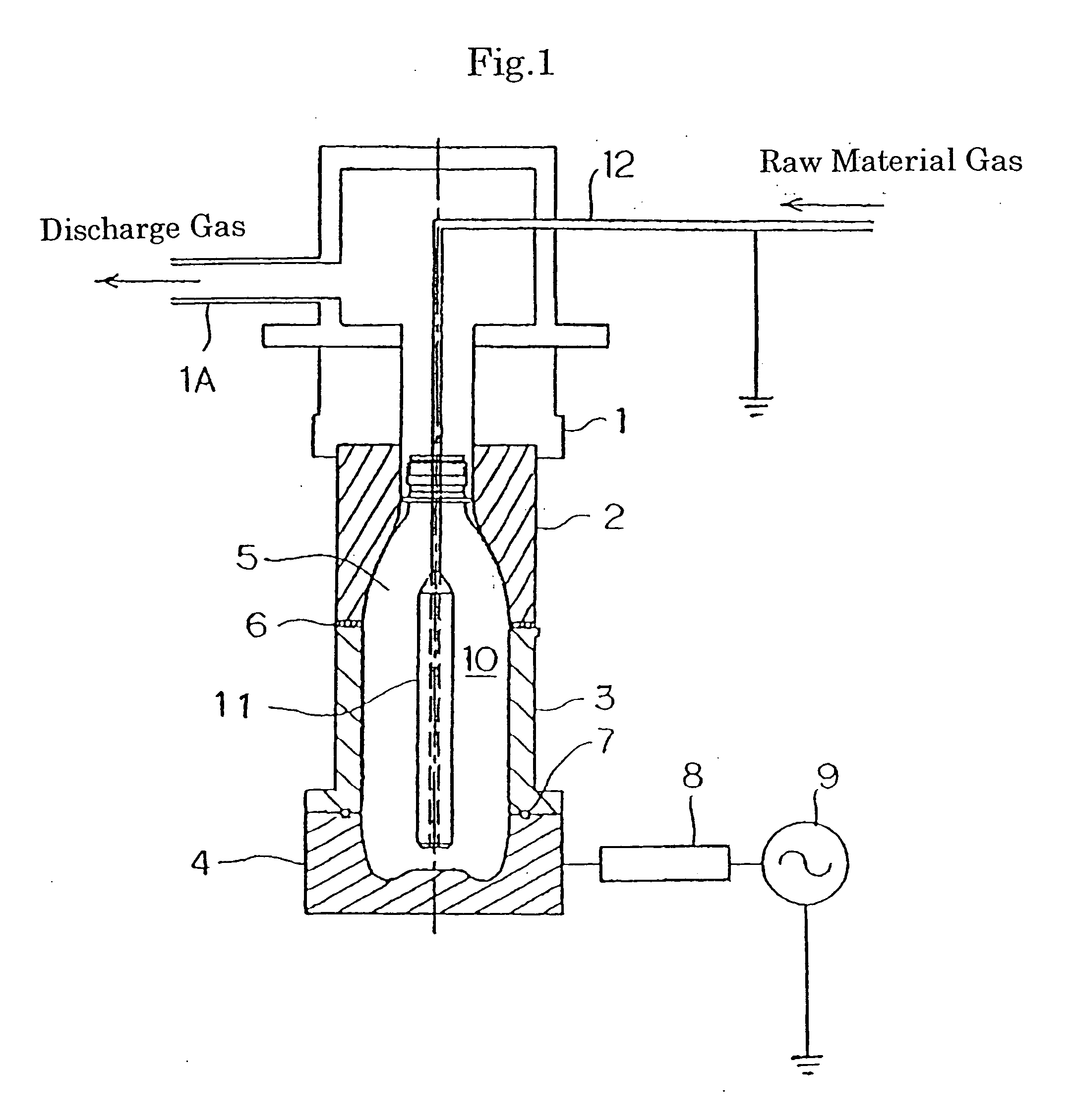 PET container for foods and drinks containing recycled resin and having DLC coating film formed on surface thereof