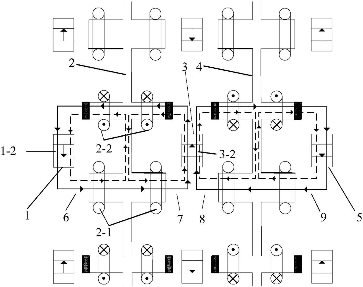 Stator/rotor permanent magnetic type magnetic-flux-variable axial magnetic flux switching permanent magnetic generator