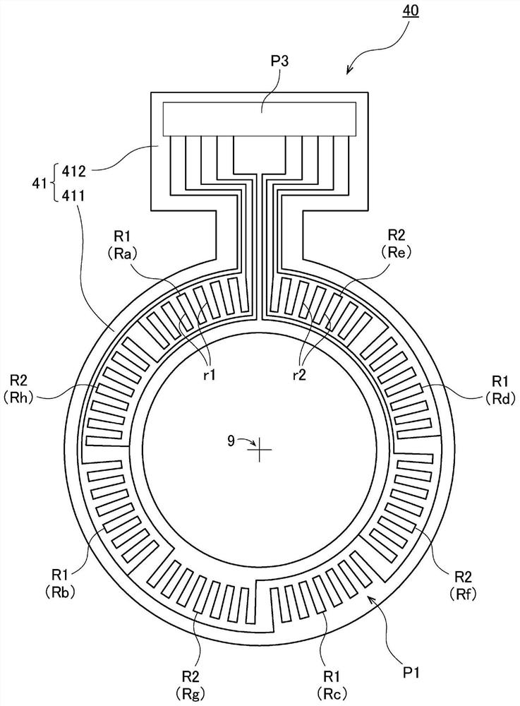 Rotation angle detection sensor, torque detection sensor, and power transmission device