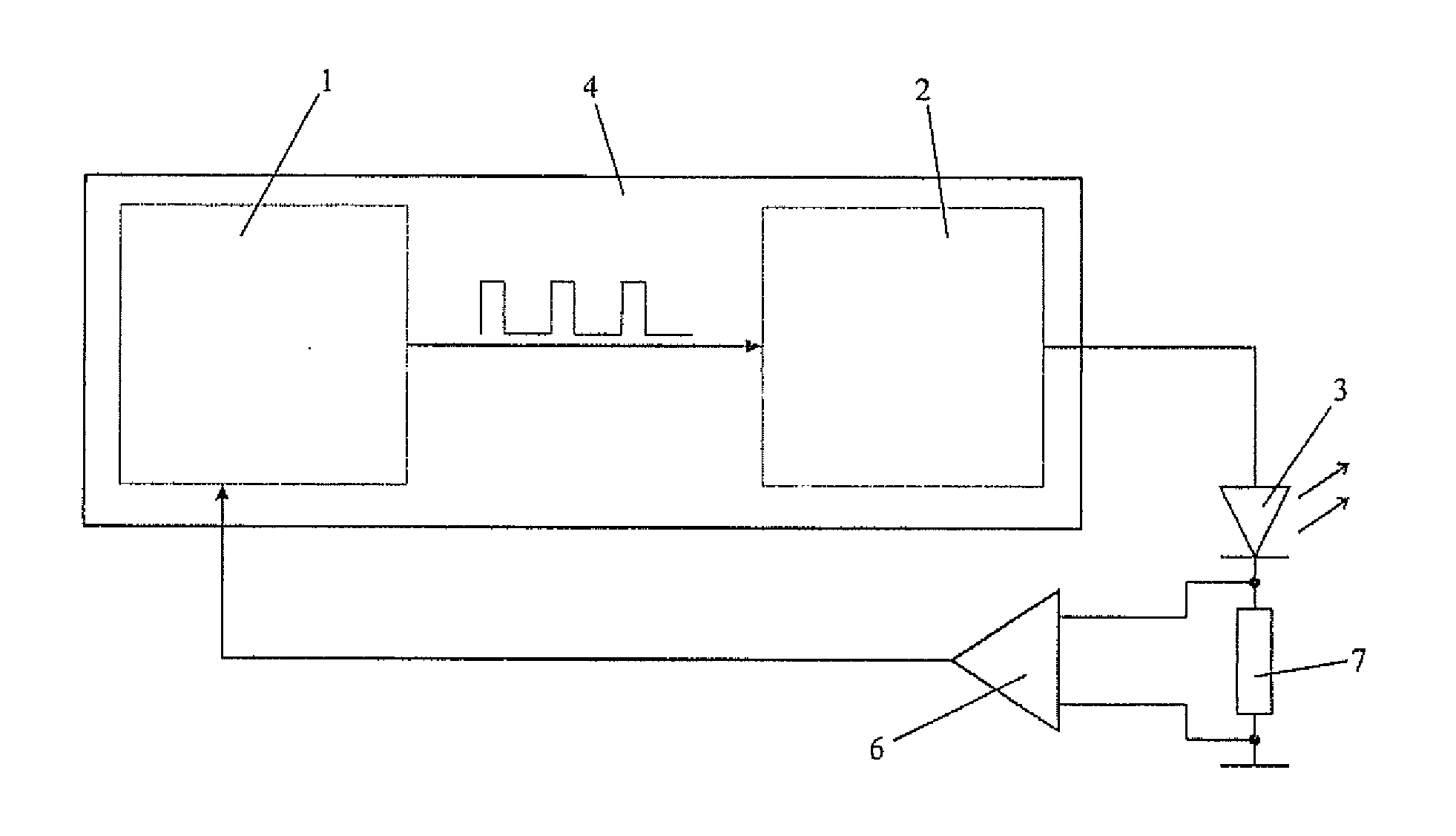 Method for Operating a Light-Emitting Device and Arrangement