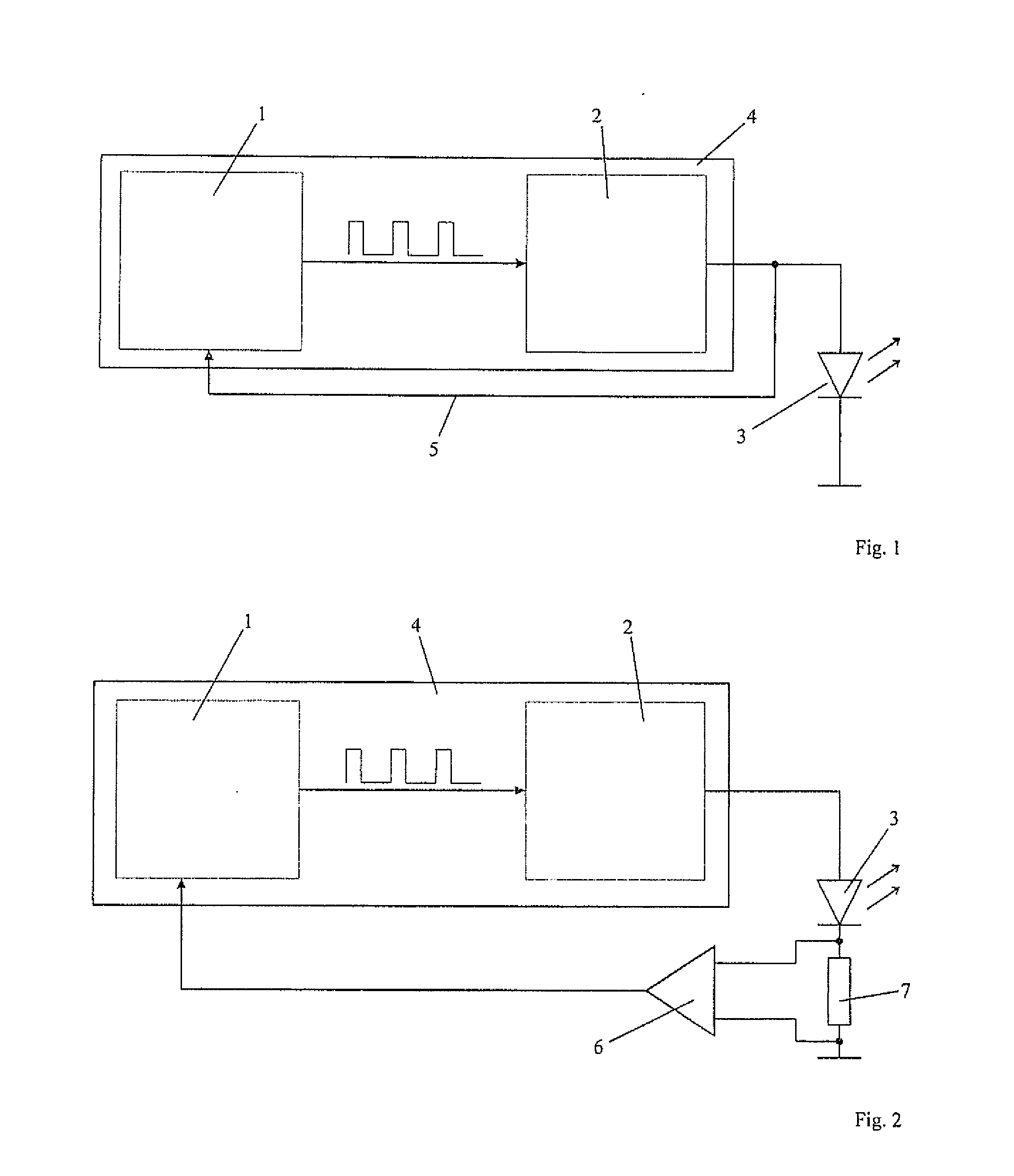 Method for Operating a Light-Emitting Device and Arrangement