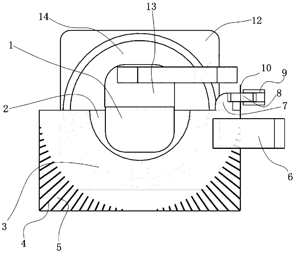 Production process system and process flow method of PCB