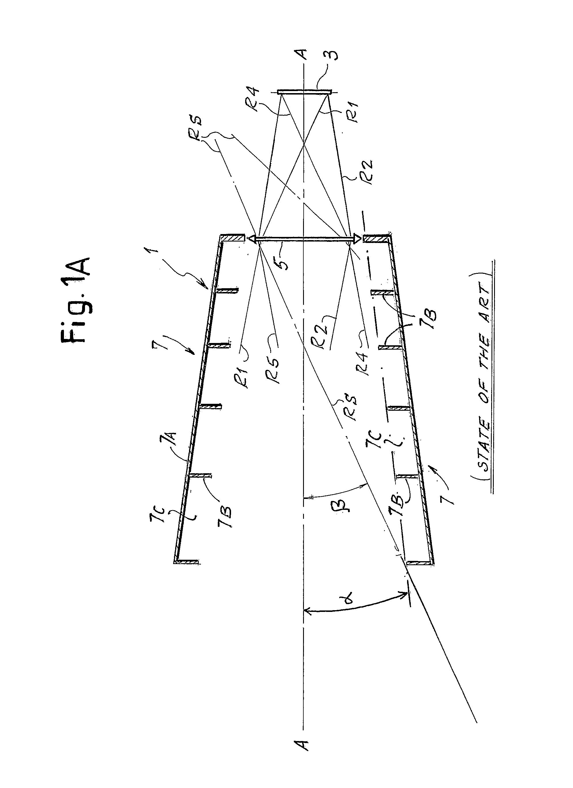 Star sensor with reduced sensitivity to stray light induced by the sun or by other sources close to the field of view