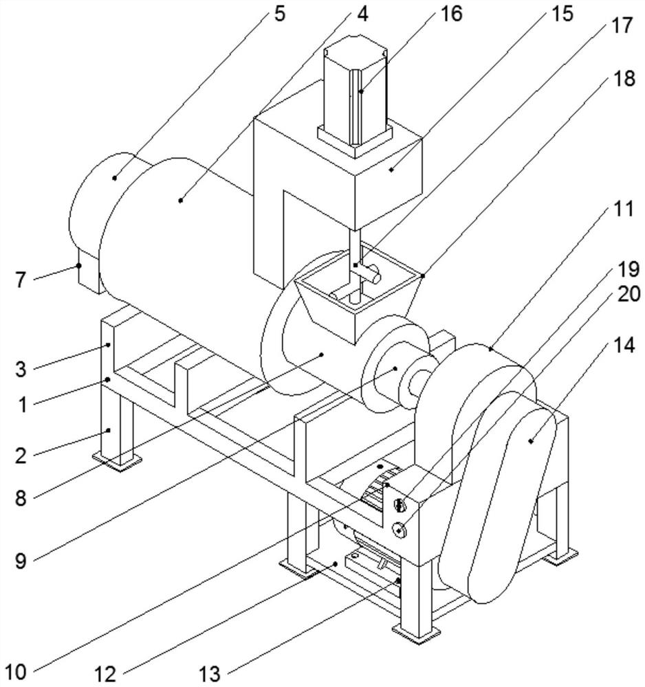 Bio-organic fertilizer granulator