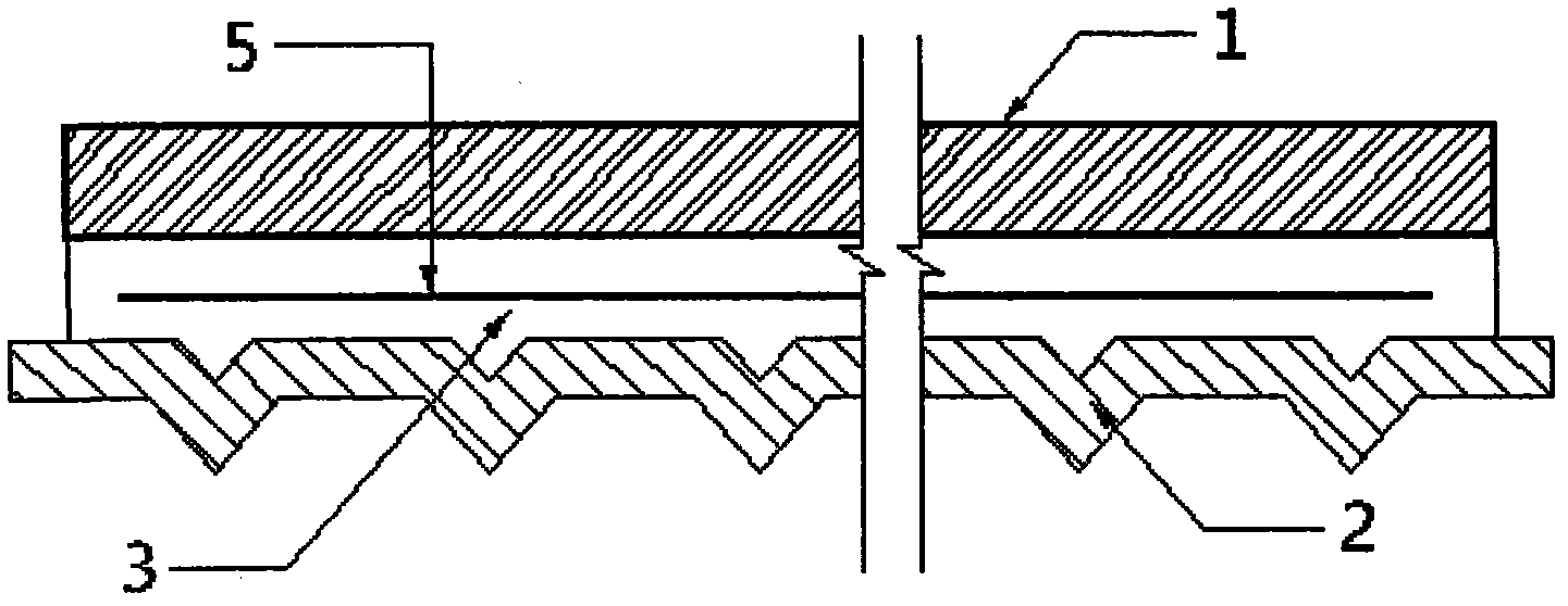 Pre-stress composite glass plate and manufacturing process thereof