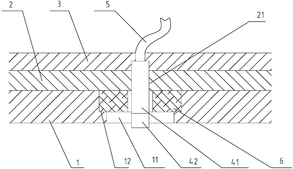 Coating film fixture for coating film substrate