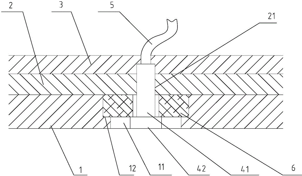 Coating film fixture for coating film substrate