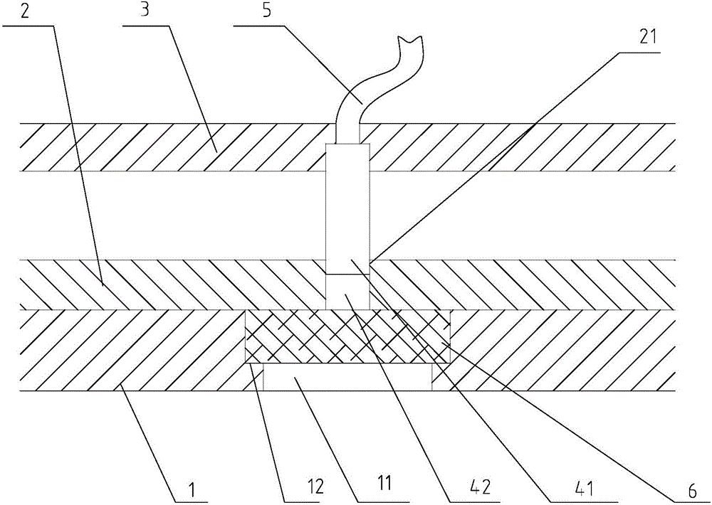 Coating film fixture for coating film substrate