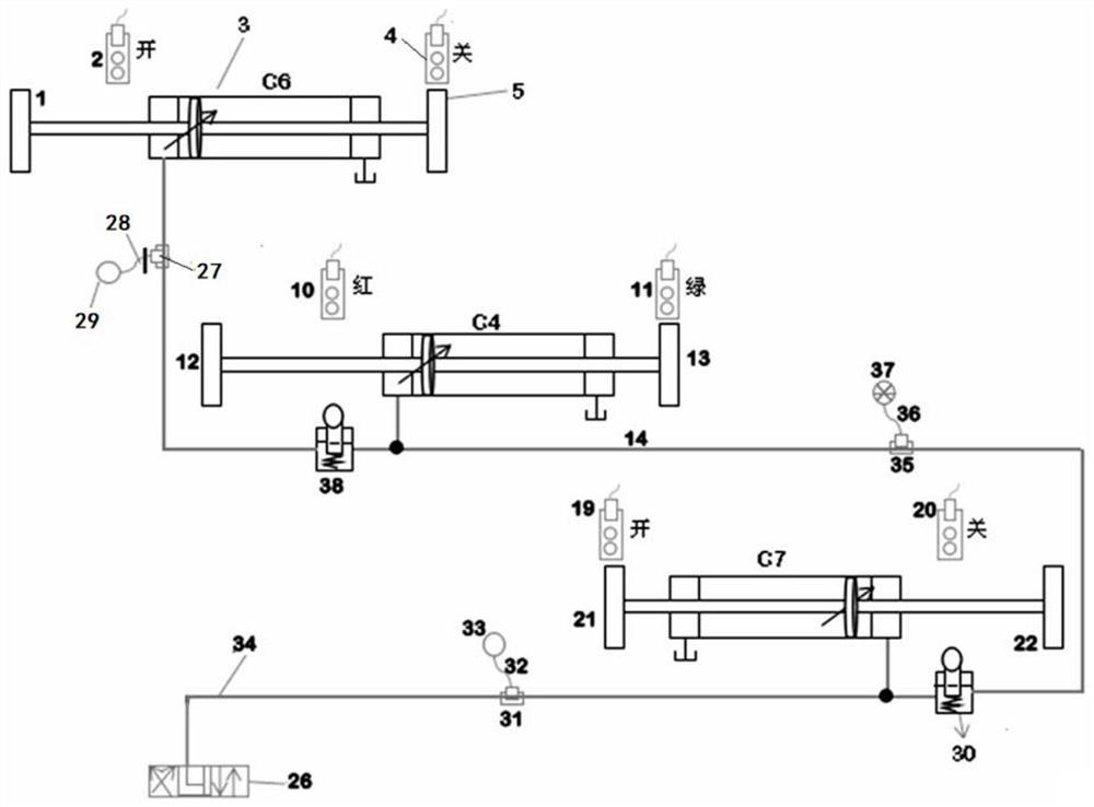 A coke oven heating system and its exchange heating control method