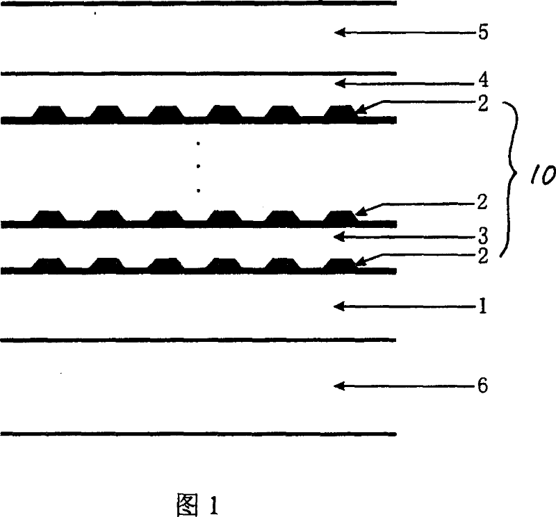 Method for growing wide spectrum indium arsenide/aluminium gallium arsenide quantum point material