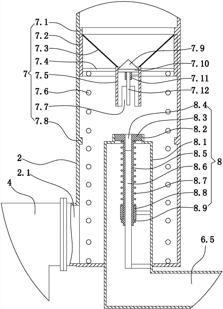 Municipal administration path drainage structure with emergent drainage function